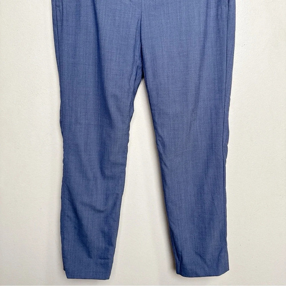 Banana Republic Womens 4 Slim Wool Avery Trouser Light Navy Color - Picture 6 of 12